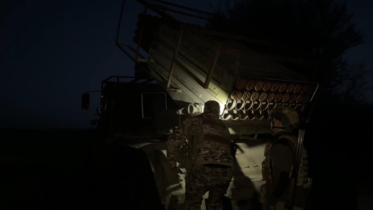  Расчет РСЗО «Град» группировки войск «Север» уничтожил укрепления и скопление живой силы подразделений противника в Сумской области