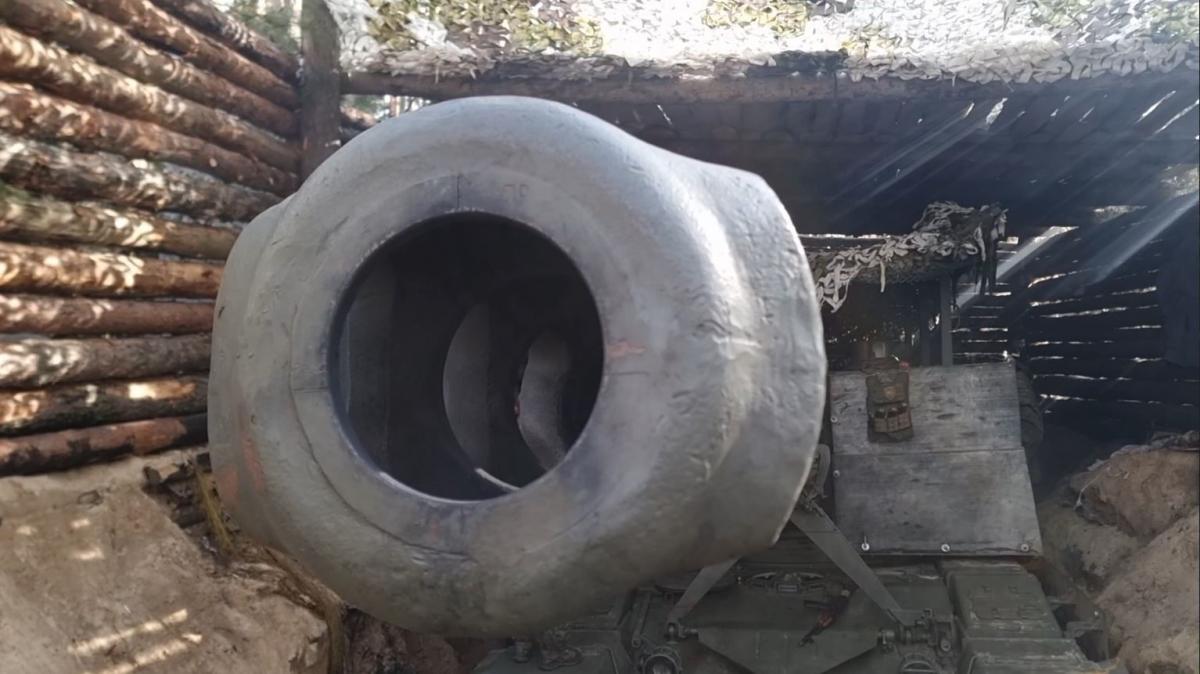 Артиллерийские подразделения группировки войск «Север» продолжают выполнение боевых задач по уничтожению противника на Сумском направлении