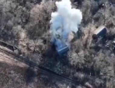 Специалисты войск беспилотных систем группировки «Север» уничтожили пункты управления БПЛА и живую силу противника в Харьковской области